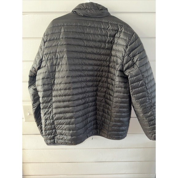 Men's Eddie Bauer Full-Zip Down Puffer Jacket Sz XL Black GW999 - Picture 11 of 11